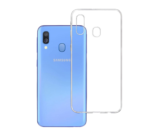 3mk Clear Case do Samsung Galaxy A40 - 500018 - zdjęcie